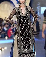 Black Chiffon Suit- Pakistani Bridal Dress
