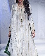 Off-White Chiffon Suit- Pakistani Formal Designer Dress