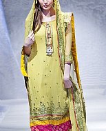 Light Green Chiffon Suit- Pakistani Formal Designer Dress