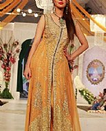 Orange Chiffon Suit- Pakistani Party Wear Dress