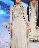 Light Golden Chiffon Suit- Pakistani Formal Designer Dress