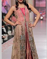 Beige Chiffon Suit- Pakistani Formal Designer Dress