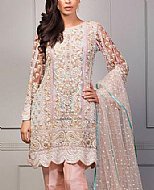 Peach Chiffon Suit- Pakistani Party Wear Dress