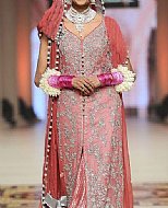 Tea Pink Chiffon Suit- Pakistani Party Wear Dress