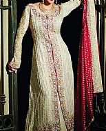 Light Golden Chiffon Suit- Pakistani Wedding Dress