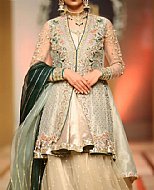 Sea Green Chiffon Suit- Pakistani Bridal Dress