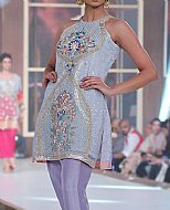 Sky Blue/Lilac Chiffon Suit- Pakistani Formal Designer Dress