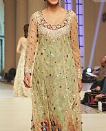 Light Green Chiffon Suit- Pakistani Formal Designer Dress