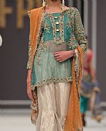 Sea Green Chiffon Suit- Pakistani Formal Designer Dress