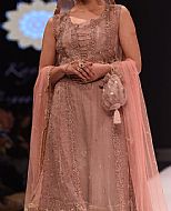 Rose Gold Chiffon Suit- Pakistani Party Wear Dress