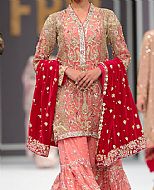 Pink Chiffon Suit- Pakistani Bridal Dress