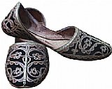 Gents Khussa- Black/Brown- Khussa Shoes for Men