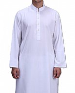 White Men Shalwar Kameez Suit