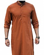 Golden Brown Men Shalwar Kameez