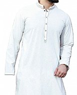 Off-white Men Shalwar Kameez