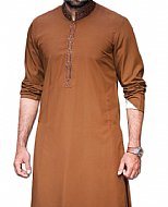 Golden Brown Men Shalwar Kameez