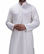 White Men Shalwar Kameez Suit