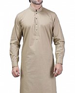 Beige Men Shalwar Kameez Suit