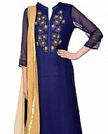 Blue Chiffon Suit- Indian Dress