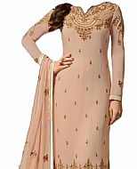 Ivory Georgette Suit- Indian Semi Party Dress