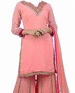 Pink Chiffon Suit- Indian Dress