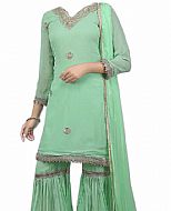 Mint Green Georgette Suit