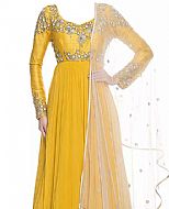 Yellow Chiffon Suit- Indian Dress