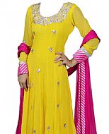 Yellow Chiffon Suit