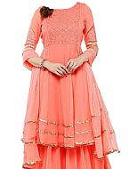 Pink Chiffon Suit