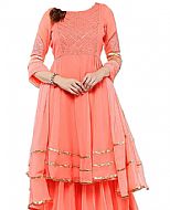 Pink Chiffon Suit