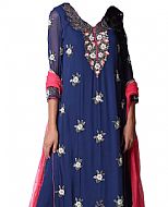 Blue Chiffon Suit- Indian Dress