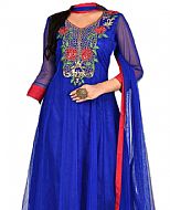 Blue Chiffon Suit- Indian Clothes