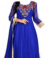 Blue Chiffon Suit- Indian Dress