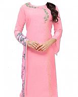 Baby Pink Georgette Suit- Indian Semi Party Dress
