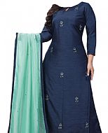 Navy Blue Georgette Suit- Indian Dress