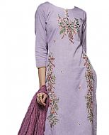 Lilac Georgette Suit- Indian Semi Party Dress