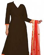 Chocolate Chiffon Suit- Indian Dress