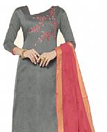 Grey Georgette Suit- Indian Dress