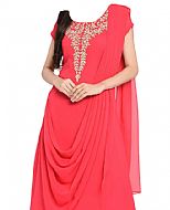 Pink Georgette Suit- Indian Semi Party Dress