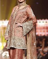 Tea Pink Chiffon Suit- Pakistani Party Wear Dress