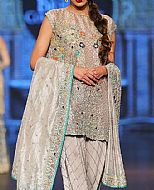 Ivory Silk Suit- Pakistani Formal Designer Dress