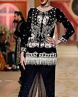 Black Chiffon Suit- Pakistani Formal Designer Dress