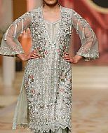 Light Sea Green Chiffon Suit- Pakistani Party Wear Dress