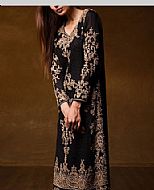 Black Chiffon Suit- Pakistani Formal Designer Dress