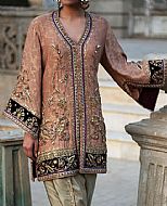 Tea Pink Jamawar Suit- Pakistani Formal Designer Dress