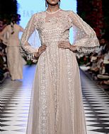 Peach Chiffon  Suit- Pakistani Formal Designer Dress
