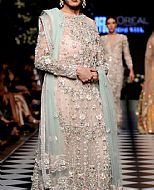 Light Peach Chiffon Suit- Pakistani Party Wear Dress