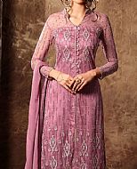 Purple Chiffon Suit- Pakistani Party Wear Dress