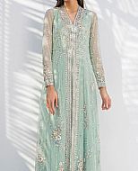 Light Turquoise Chiffon Suit- Pakistani Bridal Dress