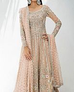 Sand Gold Oraganza Suit- Pakistani Wedding Dress